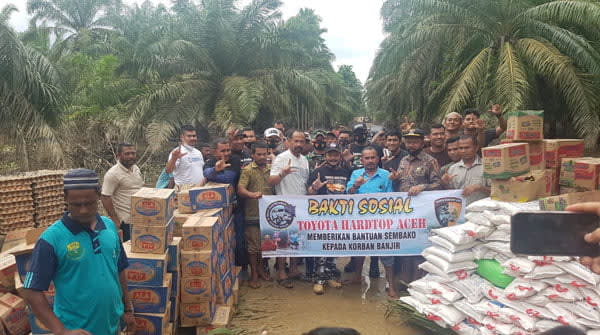 Komunitas Hartop Langsa Peduli Banjir Aceh Timur