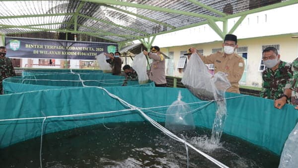 Binter Program TNI Bangkitkan Ekonomi Rakyat di Tengah Pendemi