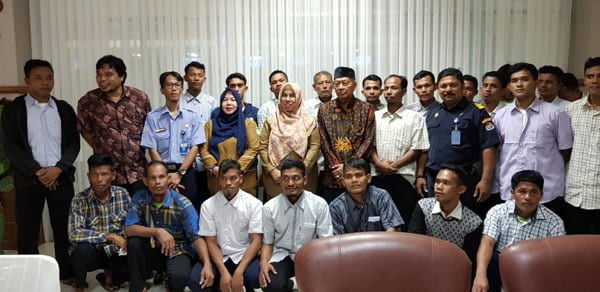 22 ABK KM Troya Sudah Berada di Tanah Rencong