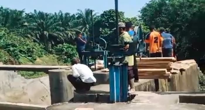 Ratusan Hektar Sawah Irigasi di Indra Makmur Terbengkalai