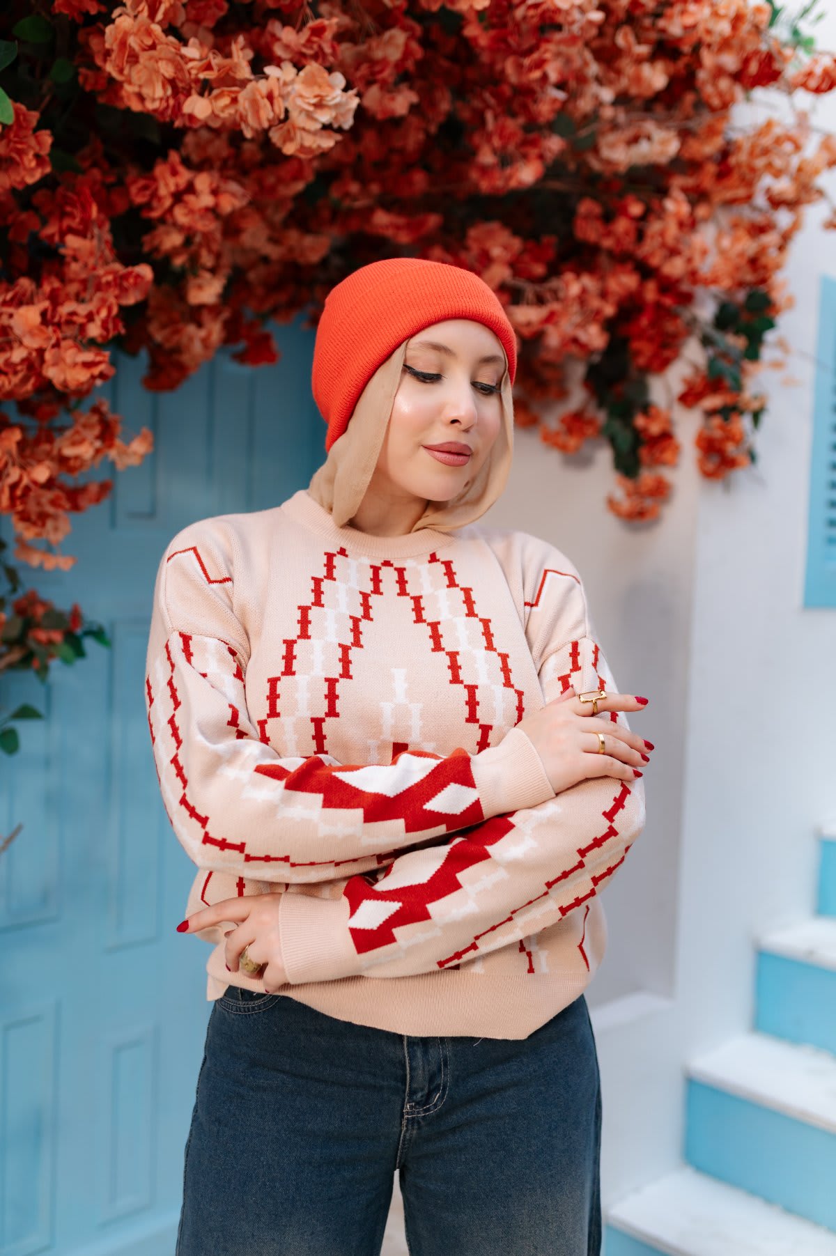 بلوزة نسائية تريكو شتوي كاجوال – 516 NAN Fashion - صورة 4 من 9 - NAN Fashion