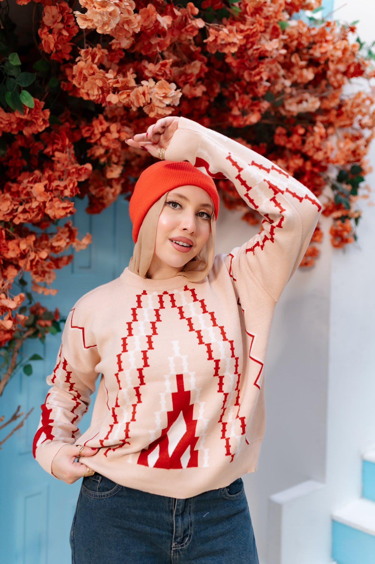 بلوزة نسائية تريكو شتوي كاجوال – 516 NAN Fashion - صورة 5 من 9 - NAN Fashion