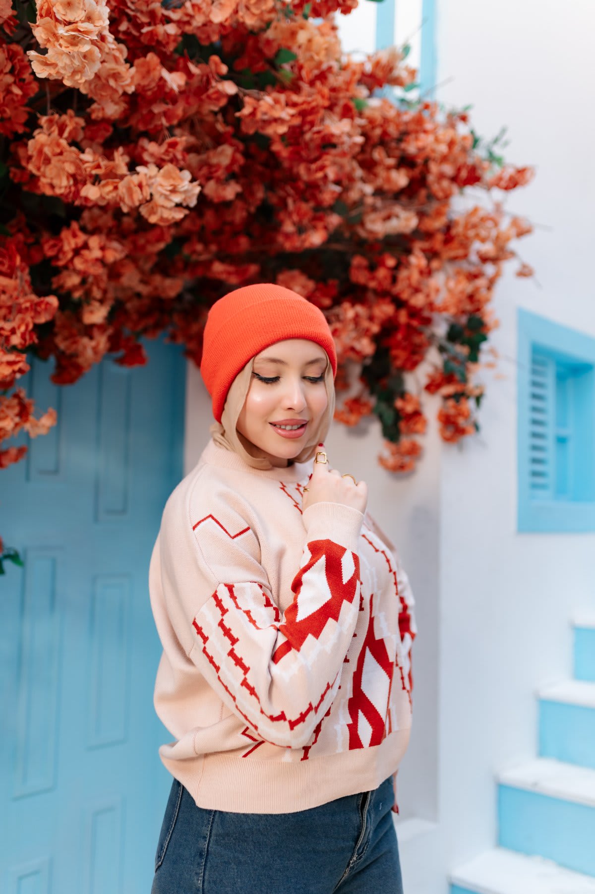 بلوزة نسائية تريكو شتوي كاجوال – 516 NAN Fashion - صورة 7 من 9 - NAN Fashion