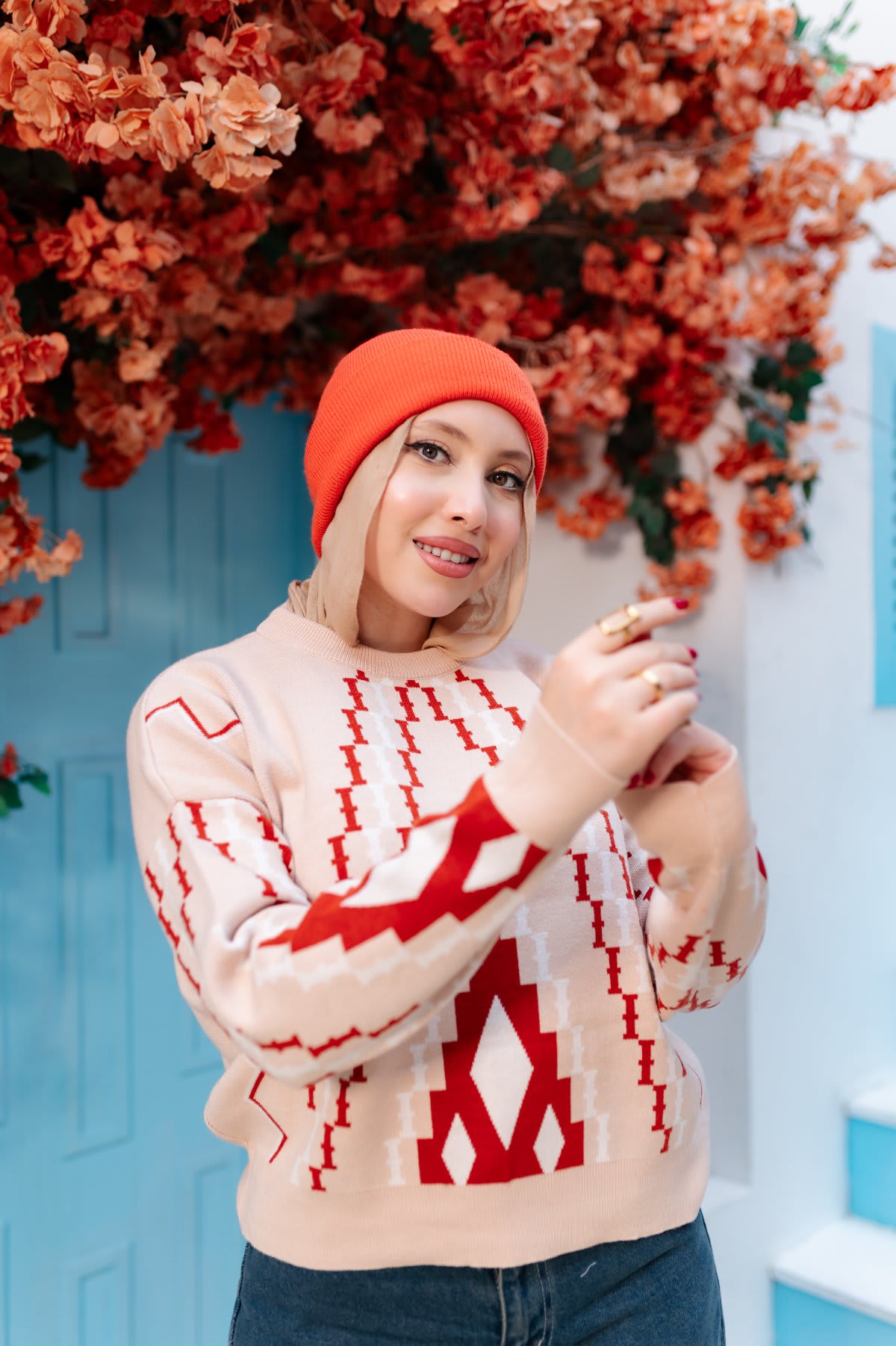 بلوزة نسائية تريكو شتوي كاجوال – 516 NAN Fashion - صورة 8 من 9 - NAN Fashion