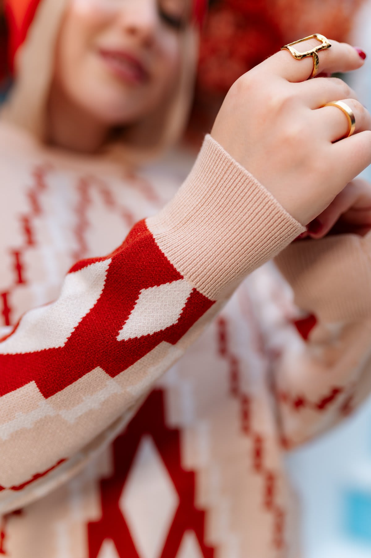 بلوزة نسائية تريكو شتوي كاجوال – 516 NAN Fashion - صورة 9 من 9 - NAN Fashion