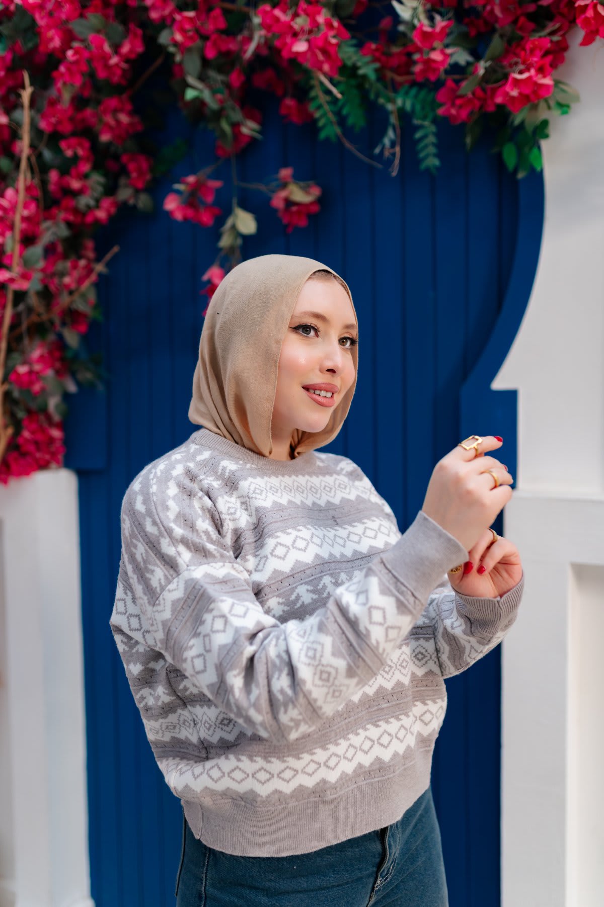 بلوزة نسائية تريكو شتوي كاجوال – NAN Fashion 513 - صورة 4 من 5 - NAN Fashion