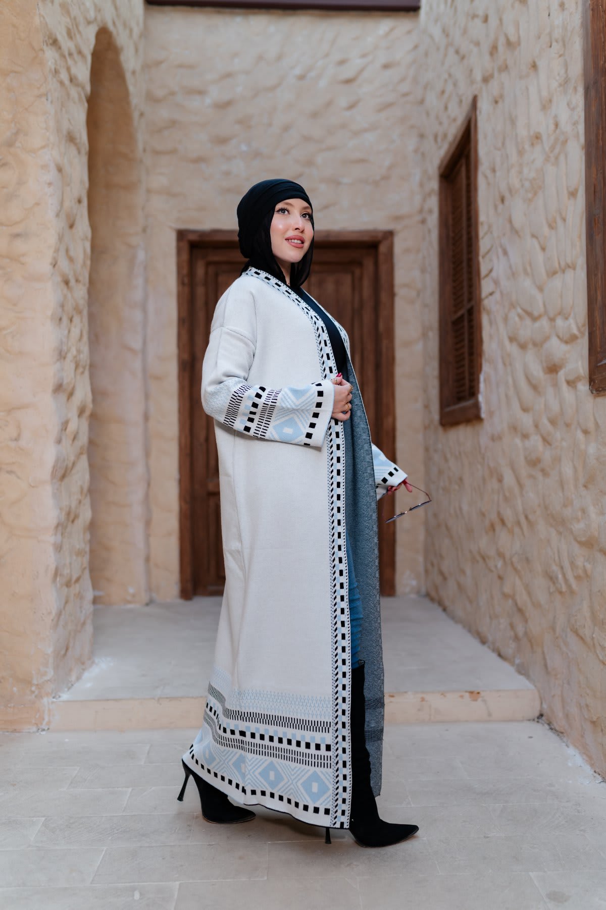 كارديجان نسائي تريكو كاجوال – NAN Fashion 518 - صورة إضافية - الكارديجان, ملابس نسائيه - NAN Fashion