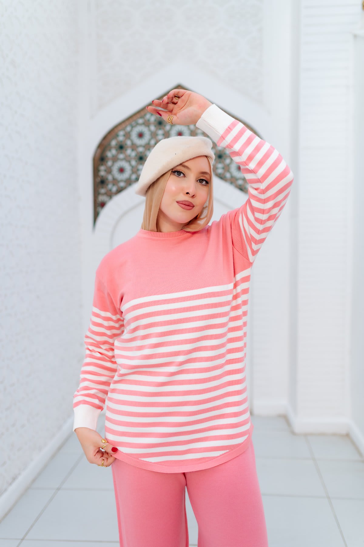 سوت نسائي أنيق (Suit) –  NAN Fashion 519  - صورة 9 من 10 - NAN Fashion