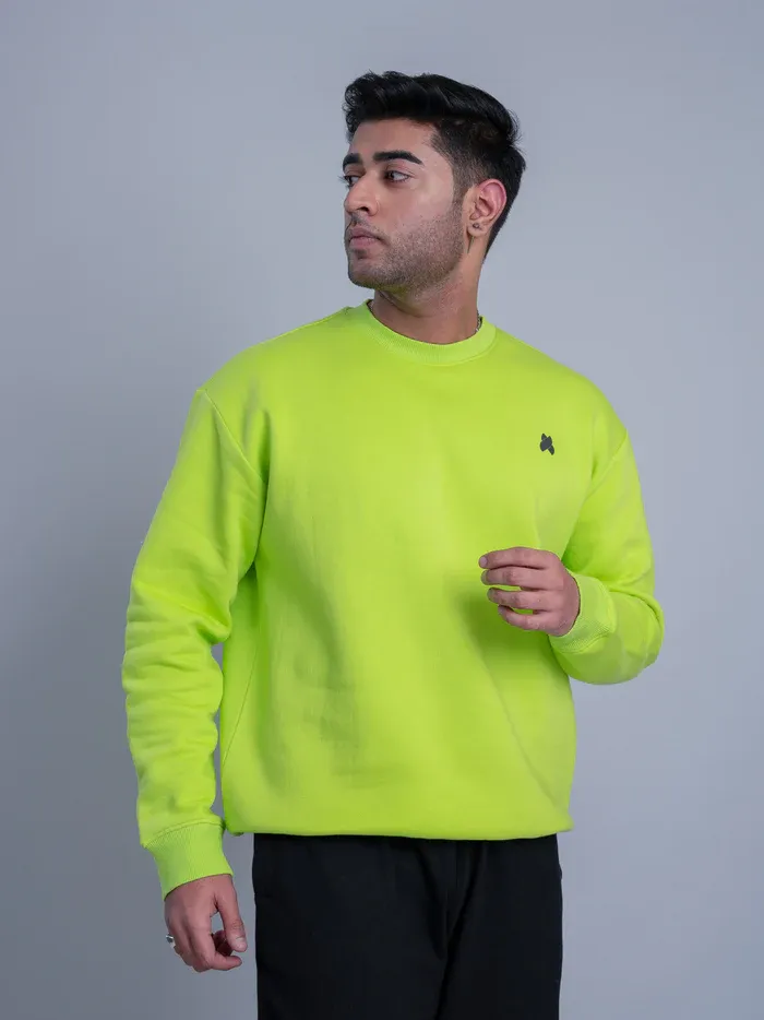 02 Lime Oversized Sweatshirt.webp