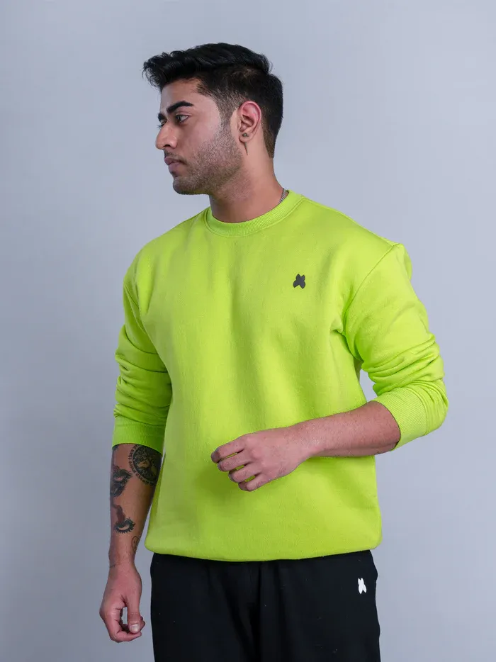 03 Lime Oversized Sweatshirt.webp