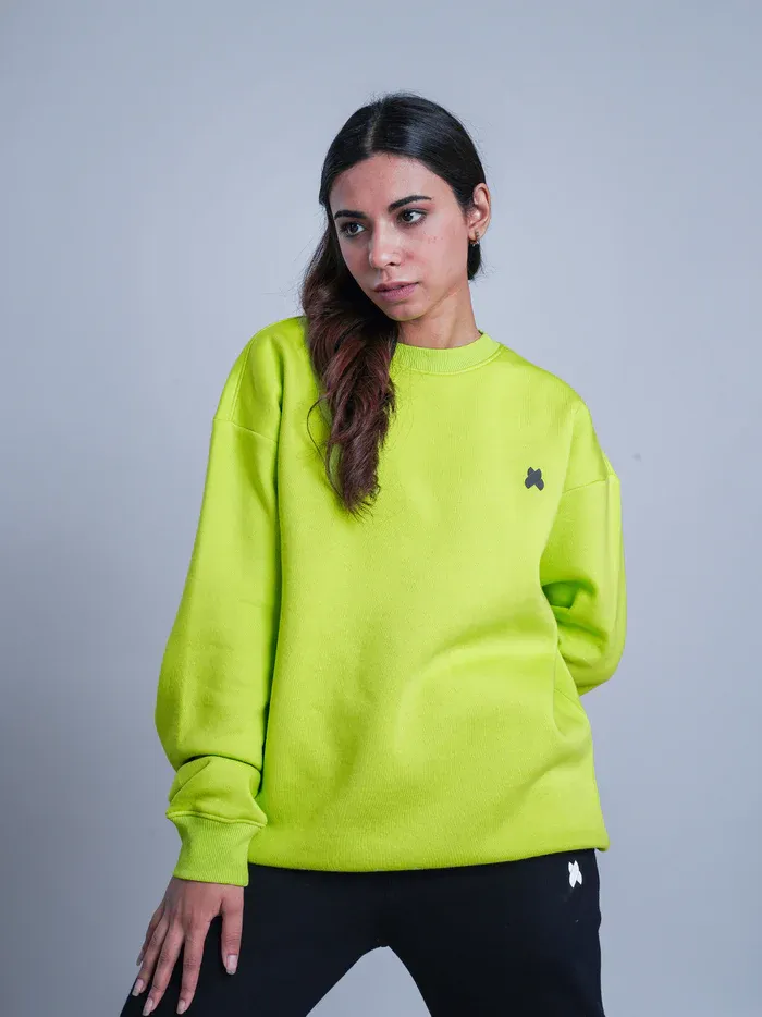 06 Lime Oversized Sweatshirt.webp