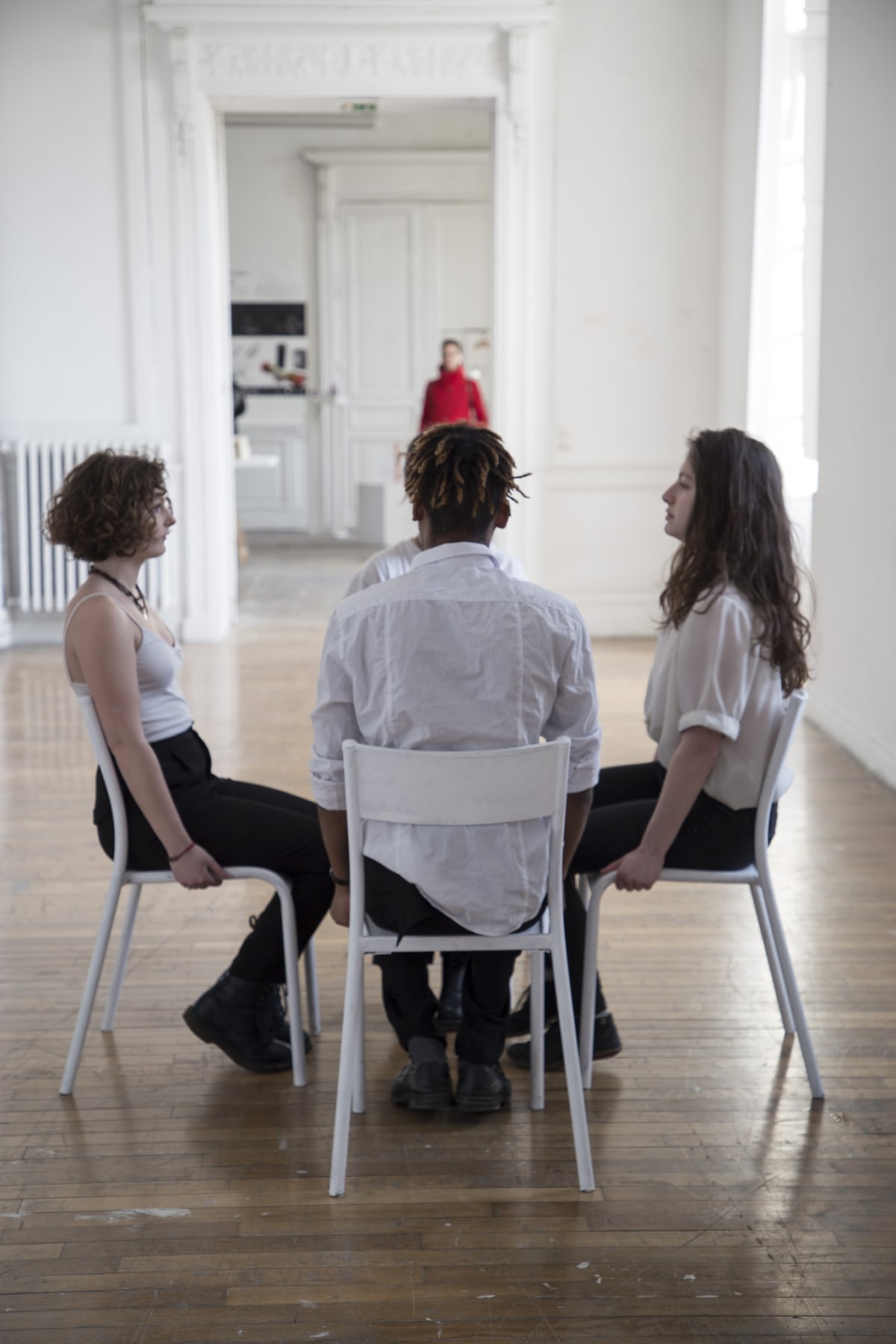 Checkers Chairs performance still