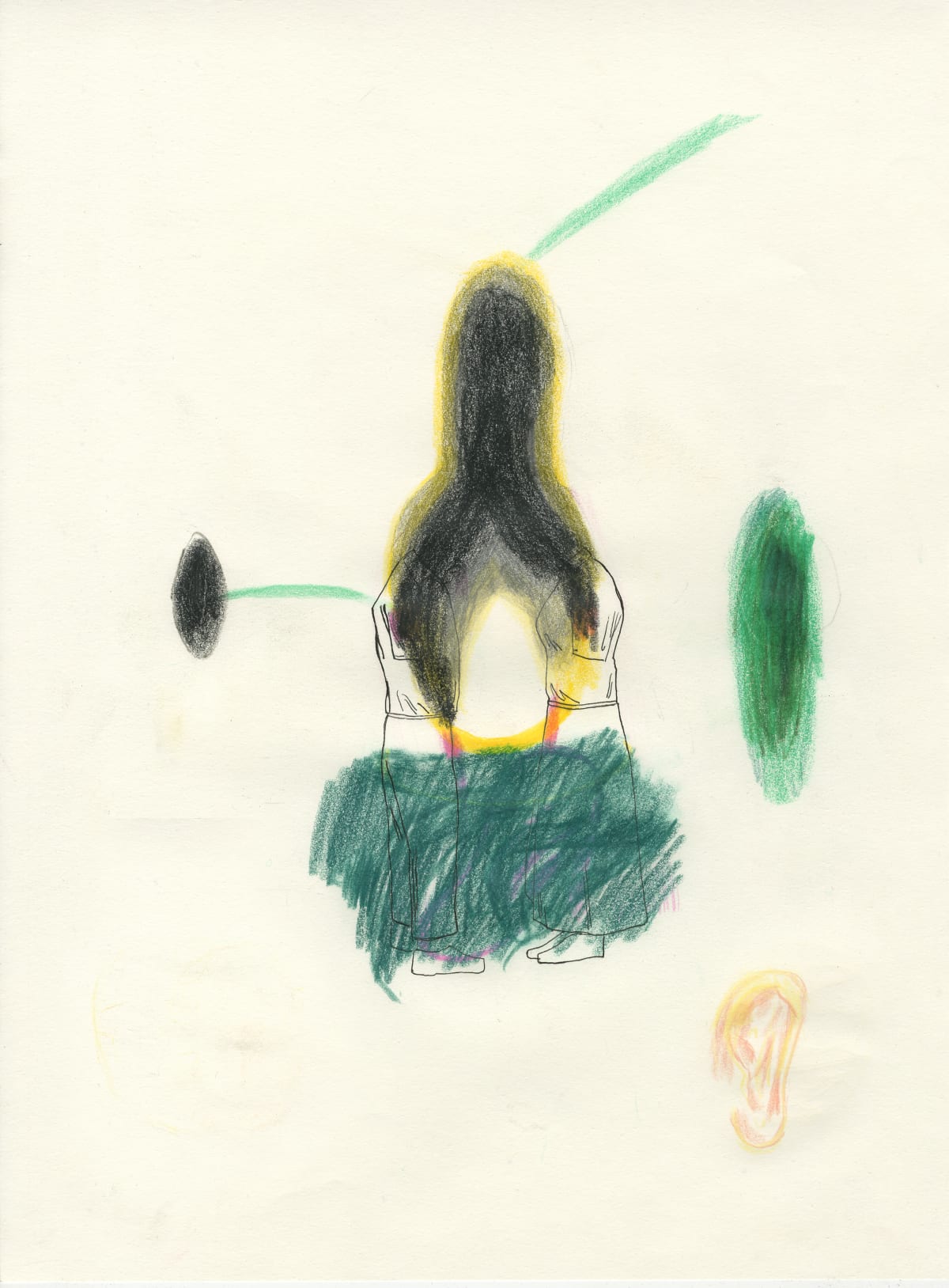 Body of Distance / Body of Needs drawing