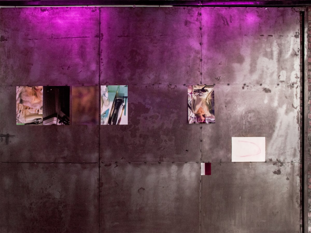 In The Words Where You've Touched Are Soft video installation still