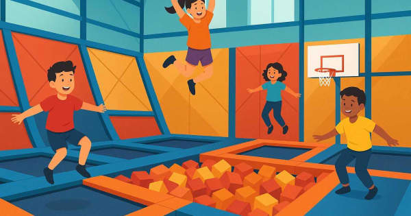 Top 7 Trampoline Parks in Delhi-NCR: Bouncing Adventures...
