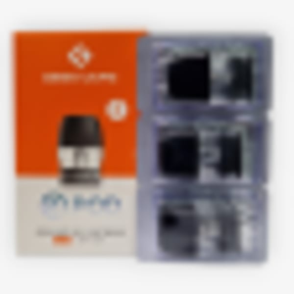 Pack de 3 cartouches + resistance Q GeekVape 1,2 ohm