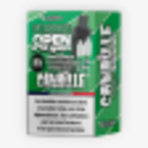 Cartouche Fusion Open Pod System + 2 fioles 10ml 20mg Liquideo Canaille