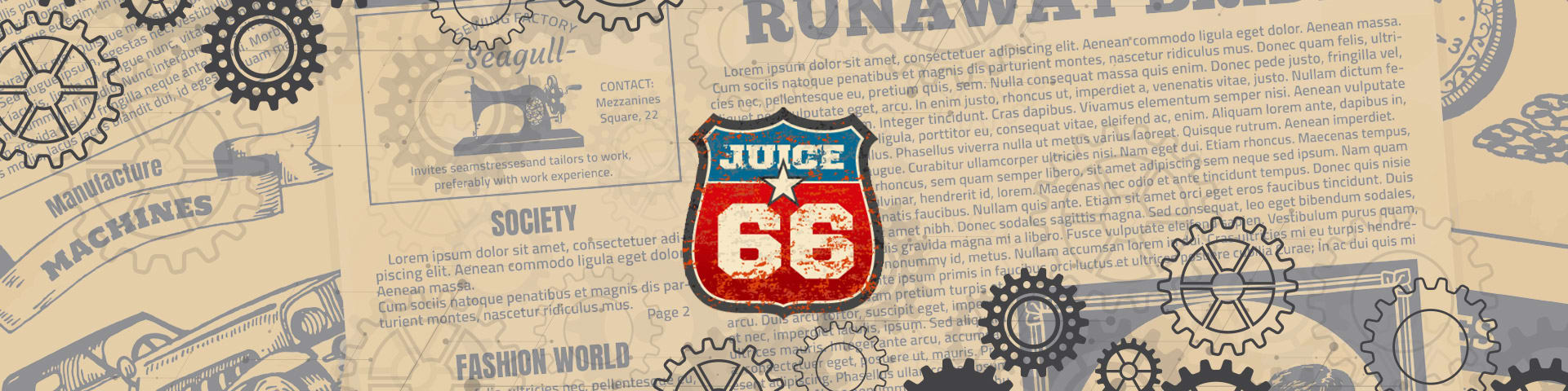 Bannière de la marque