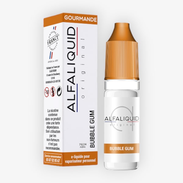 Bubble Gum Alfaliquid 10ml Alfaliquid Bonbons 3