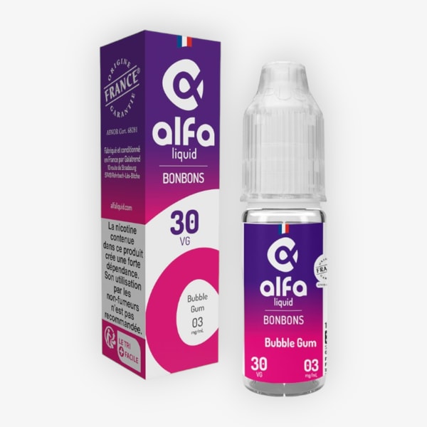 Bubble Gum Alfaliquid 10ml