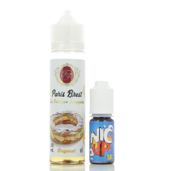 Paris Brest  La Fabrique Francaise 50ml + Booster Nic Up 10ml 18mg