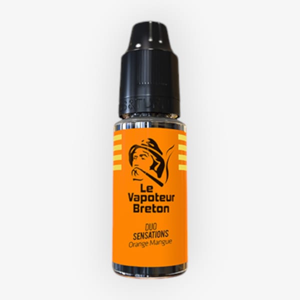 Orange Mangue Duo Sensations Le Vapoteur Breton 10ml