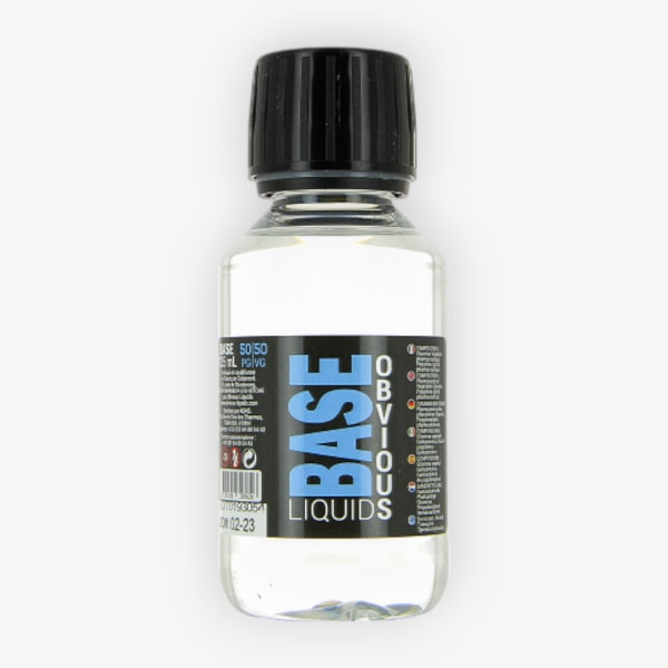 Base 125ml 00mg Obvious Liquids