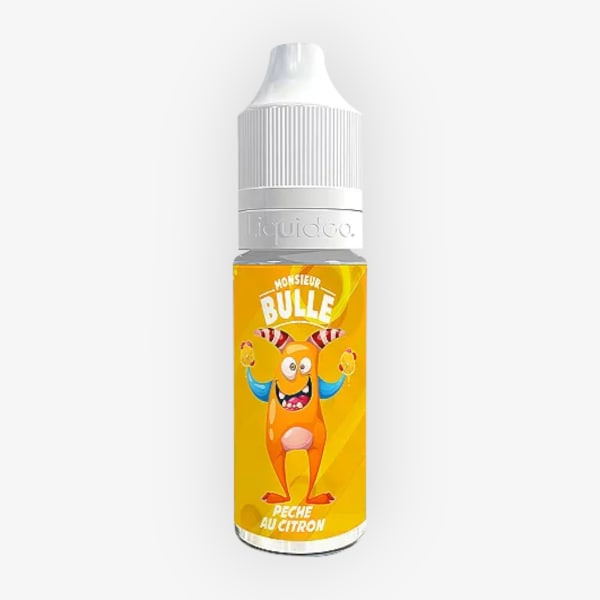 Peche Au Citron Monsieur Bulle Liquideo 10ml