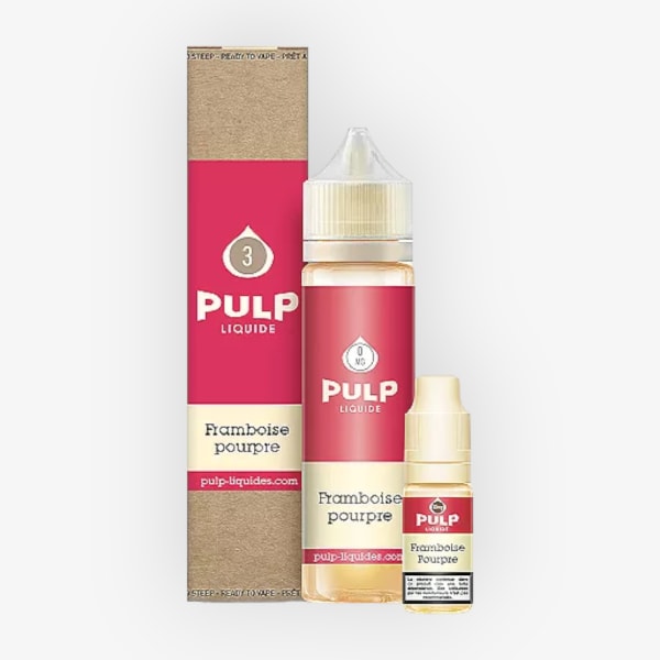Pack 60ml Framboise Pourpre Pulp - 03mg