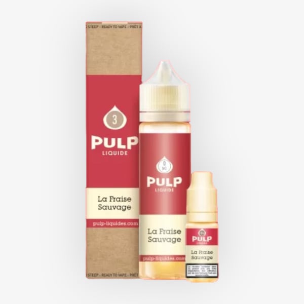 Pack 60ml La Fraise Sauvage Pulp - 03mg