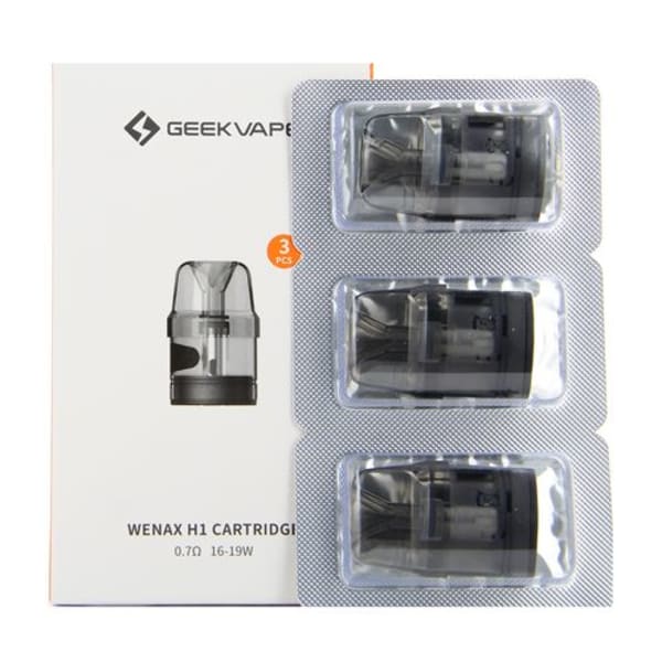 Pack de 3 cartouches + resistance Wenax H1 GeekVape