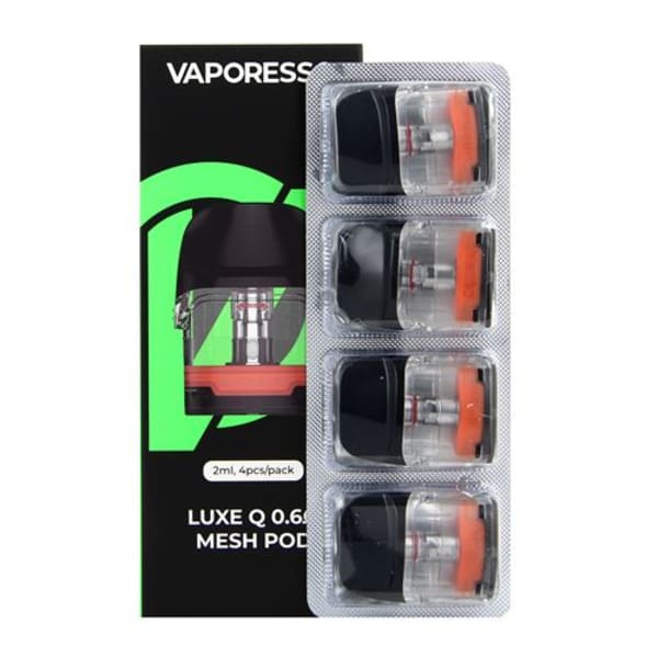 Pack de 4 cartouches + resistance Luxe Q Corex Vaporesso