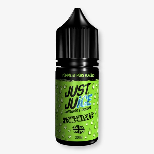 Pomme Poire Glacees Concentre Iconic Just Juice 30ml