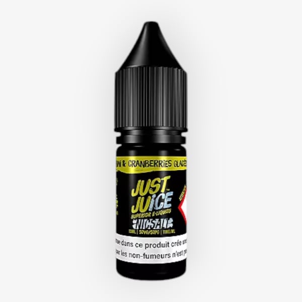 Kiwi & Cranberries Glacees Nic Salt Iconic Just Juice 10ml