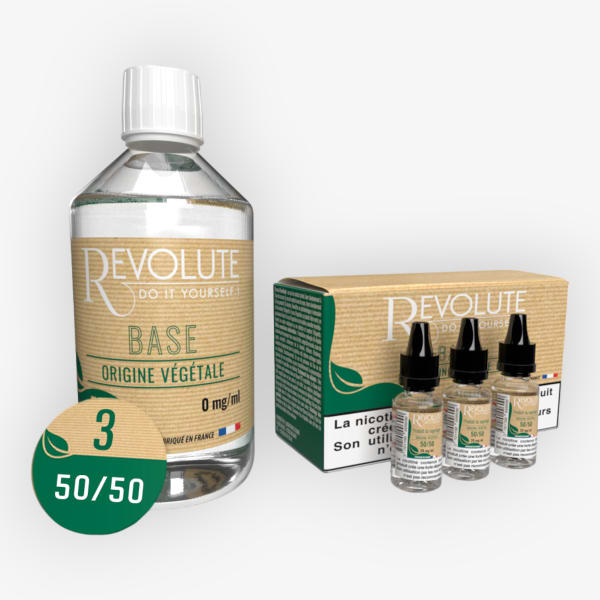 Base Vegetale 50/50 3mg 200ml Revolute