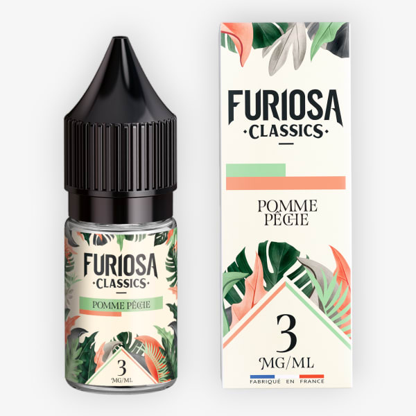Eliquide Pomme Peche Furiosa Classics 10ml