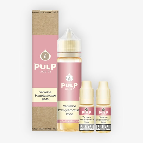 Pack 60ml Verveine Pamplemousse Rose Pulp - 06mg
