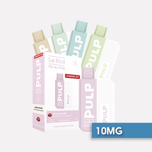 Starter Kit Pod Flip + Cartouche 10mg Pulp