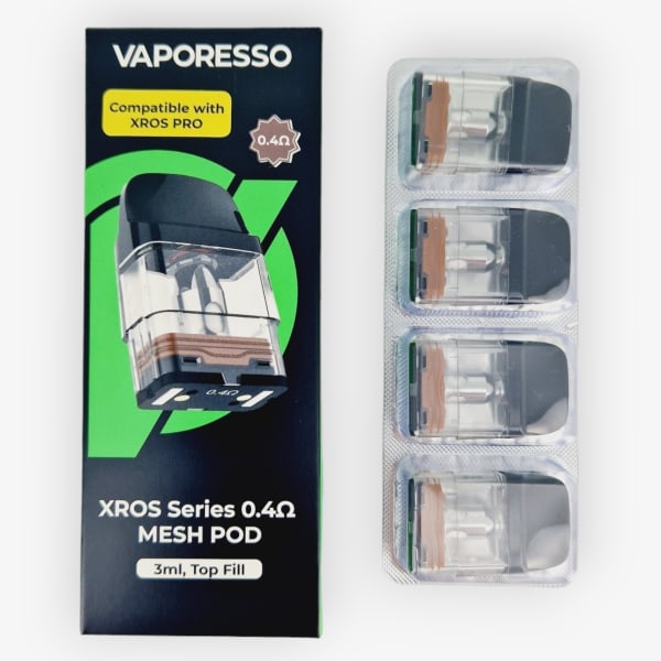 Pack de 4 cartouches Xros Series Topfill Vaporesso