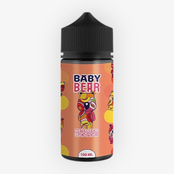 Watermelon Peach-Lychee Baby Bear 100ml