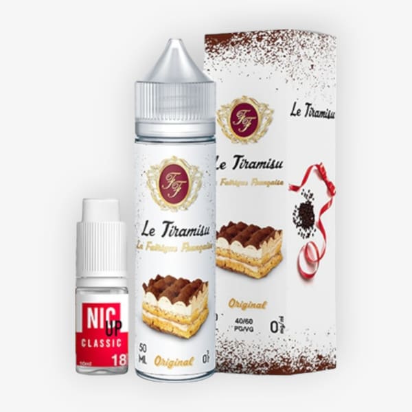 Le Tiramisu La Fabrique Francaise 50ml + Booster Nic Up 10ml