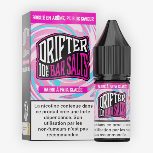 Barbe a Papa Glacee Nic Salt Bar Salts Drifter 10ml