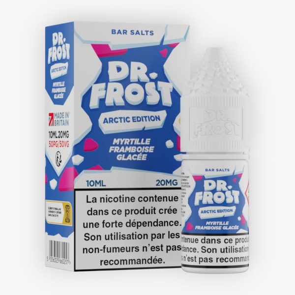Myrtille Framboise Glacee Nic Salt Dr. Frost Arctic Edition 10ml