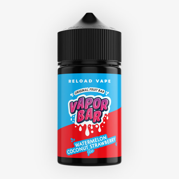 Watermelon Coconut Strawberry Ice Vapor Bar Reload Vape 50ml