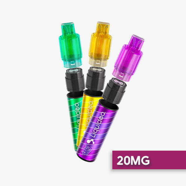 Puff Wpuff Fusion Pod System 20mg Liquideo