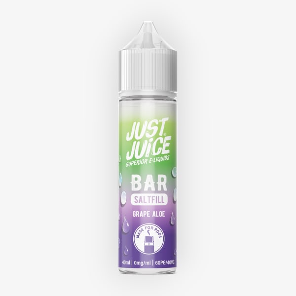 Grape Aloe Bar Saltfill Just Juice 40ml