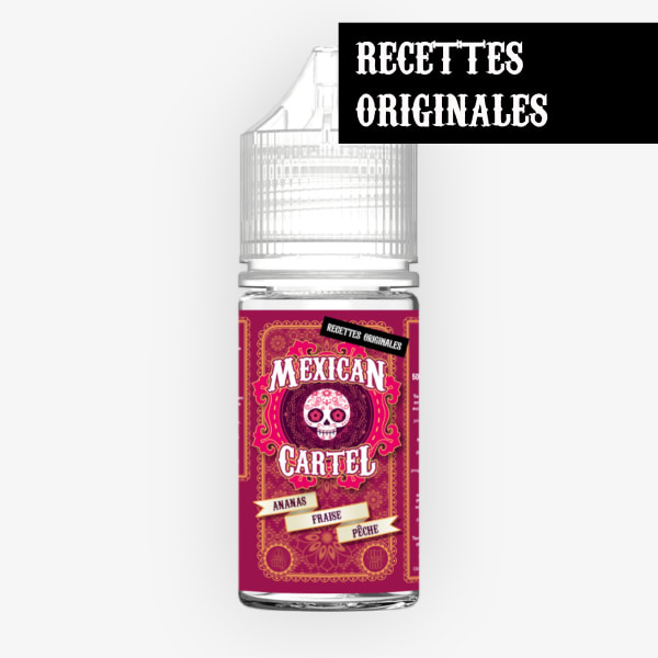 Ananas Fraise Peche Concentre Mexican Cartel 30ml