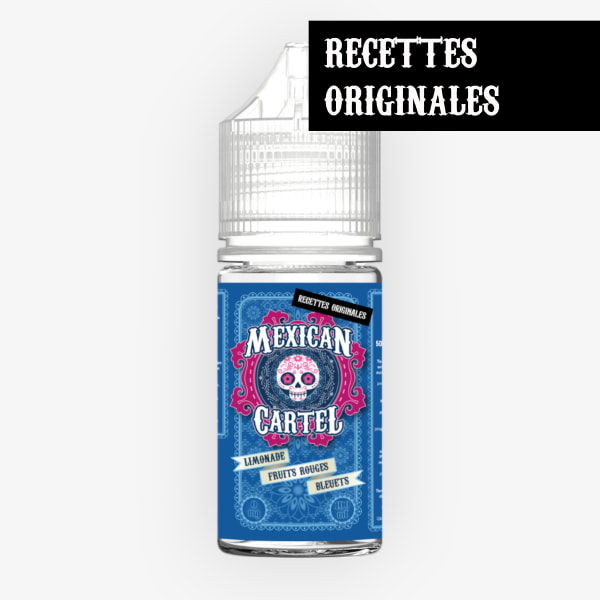 Limonade Fruits Rouges Bleuets Concentre Mexican Cartel 30ml