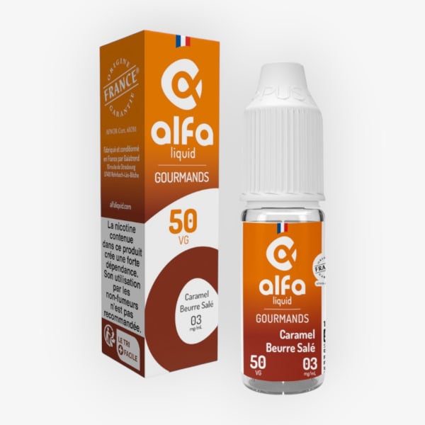 Caramel Beurre Sale Gourmands Alfaliquid 10ml