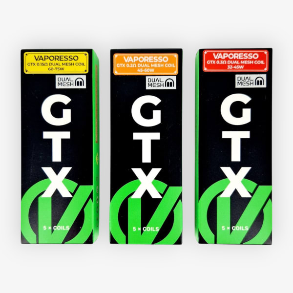 Resistances GTX-4 Dual Mesh Vaporesso Vaporesso 2